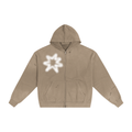 vintage,distressed,summer,sunfade,frayed,zip,hoodie