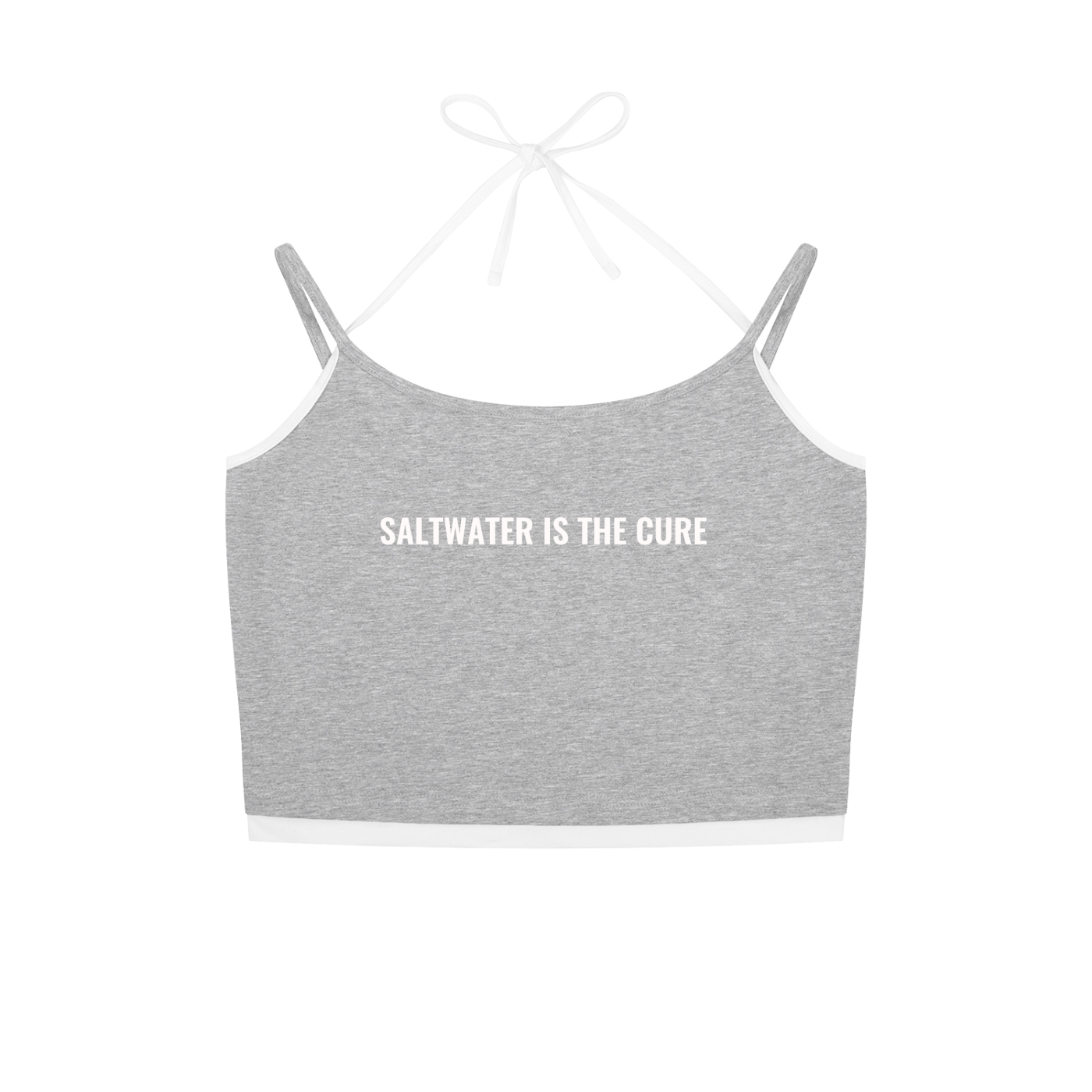 Saltwater Is The Cure Halter Top